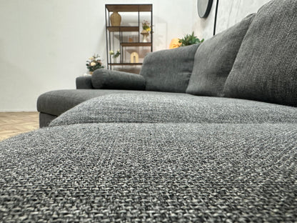 Antraciet Design Hoekzetel ~ Losse Kussens Met Afneembare Hoezen