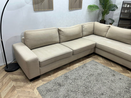 Goossens Crème/Beige Hoekzetel ~ Inruilvoordeel