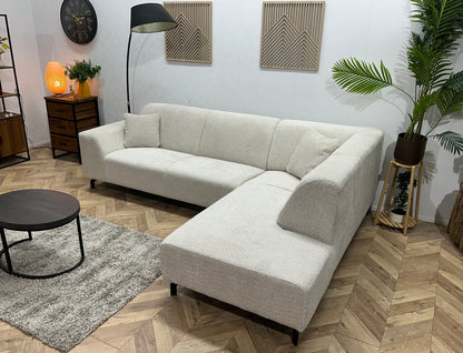 !Showroommodel! Crème Boucle Hoekzetel