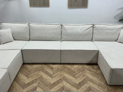 !Showroommodel! Crème Stoffen U Zetel