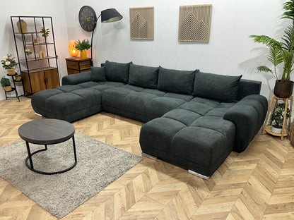 !Showroommodel! Antraciet Velvet U Zetel