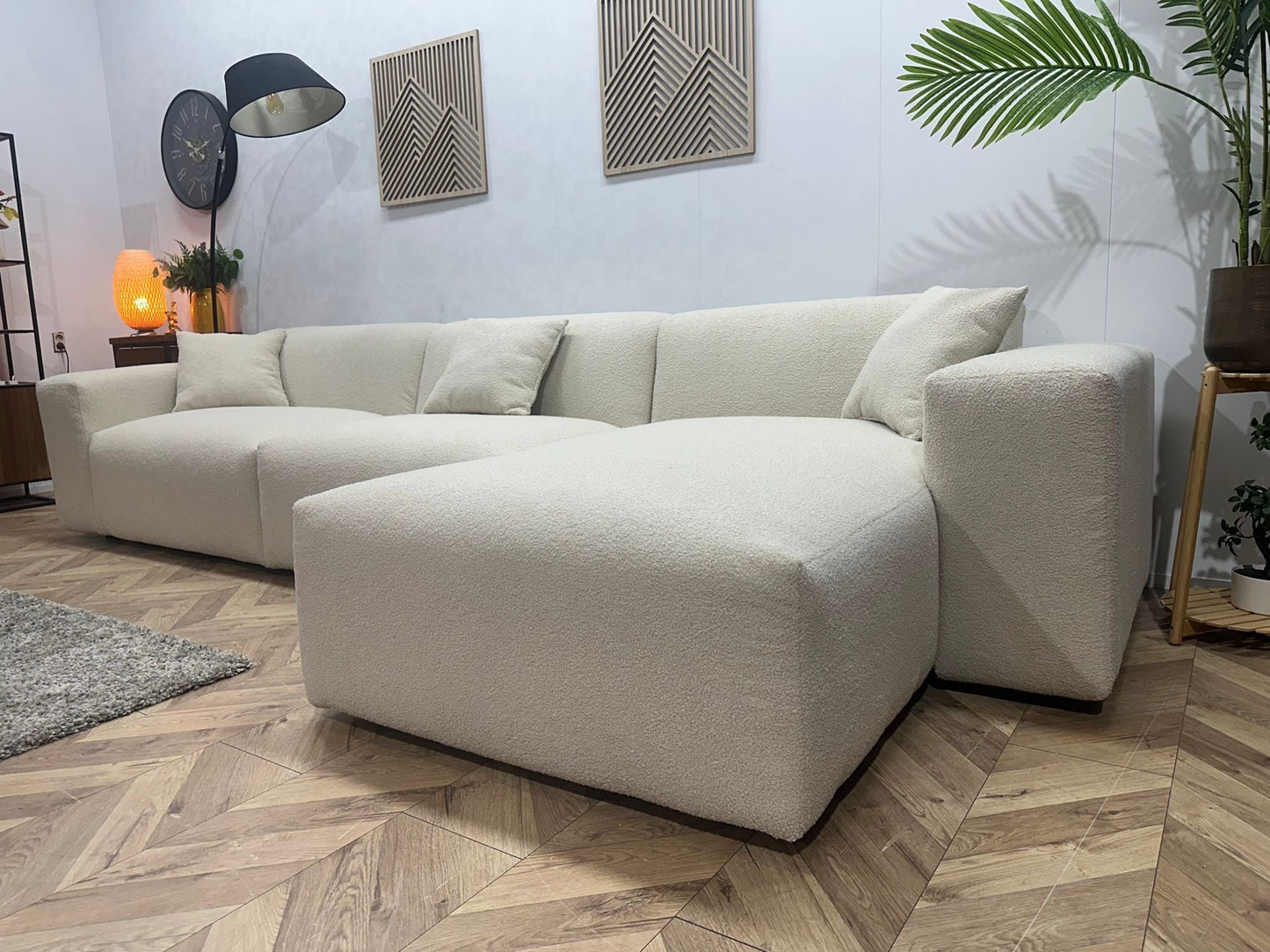 Hoekzetel Den Haag XL Bouclé
