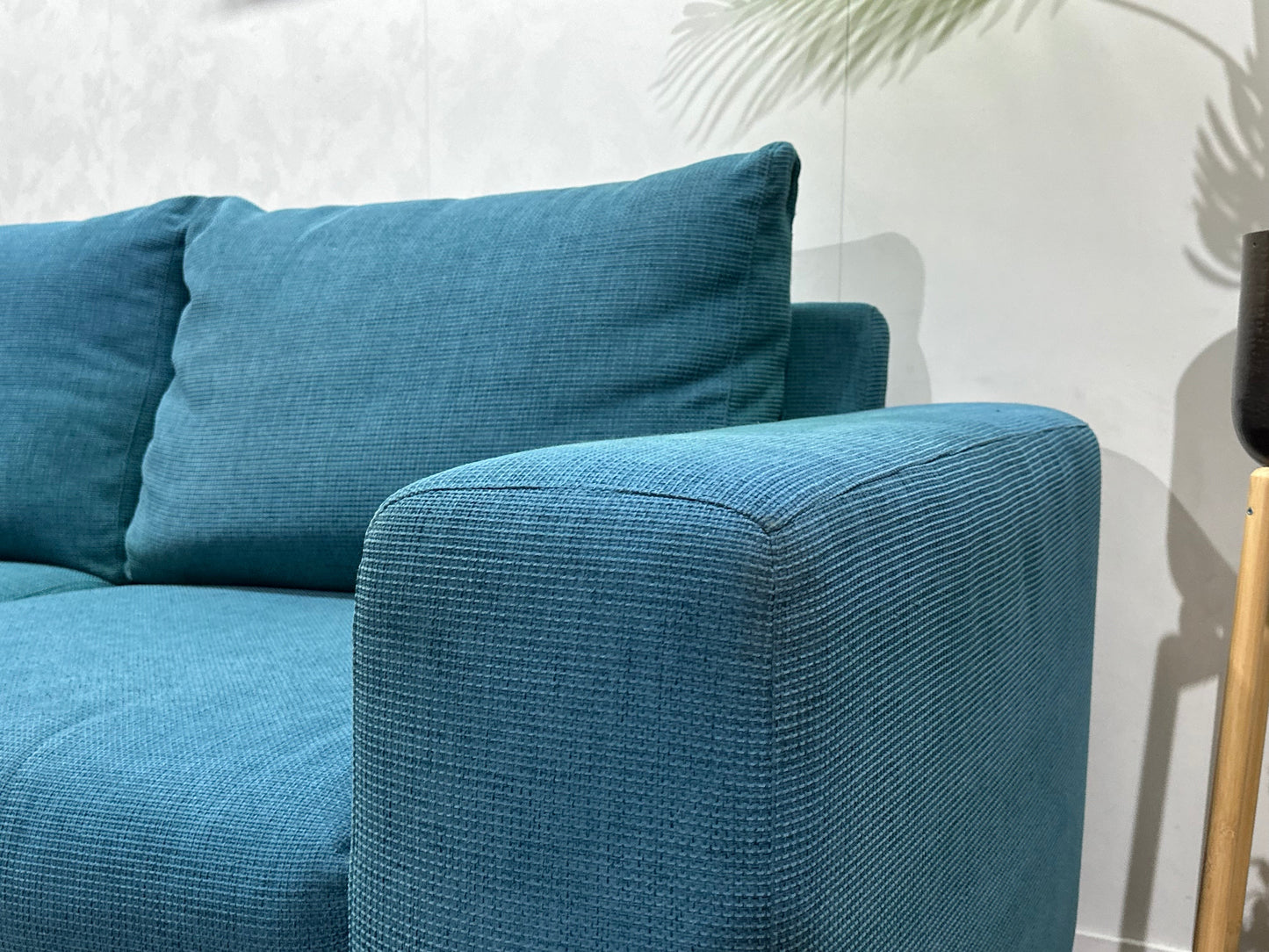 Blauwe Hoekzetel ~ Losse Kussens Met Afneembare Hoezen