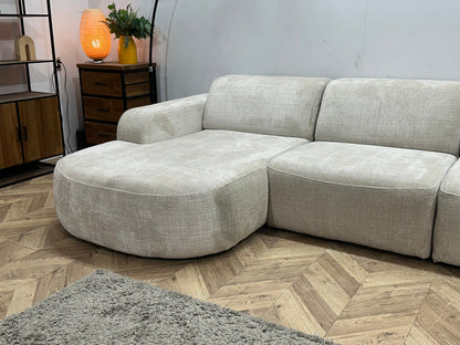 !Showroommodel! Crème Cremona Stoffen U Zetel