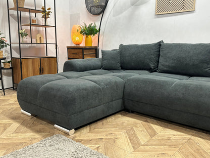 !Showroommodel! Antraciet Velvet U Zetel