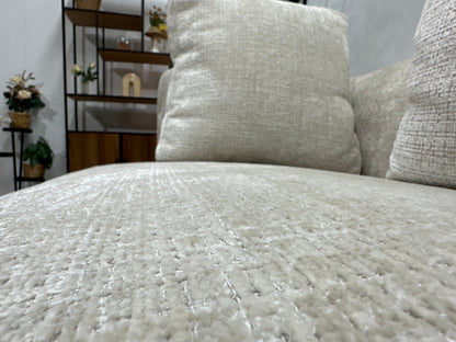 !Showroommodel! Witte Cremona Stoffen Hoekzetel