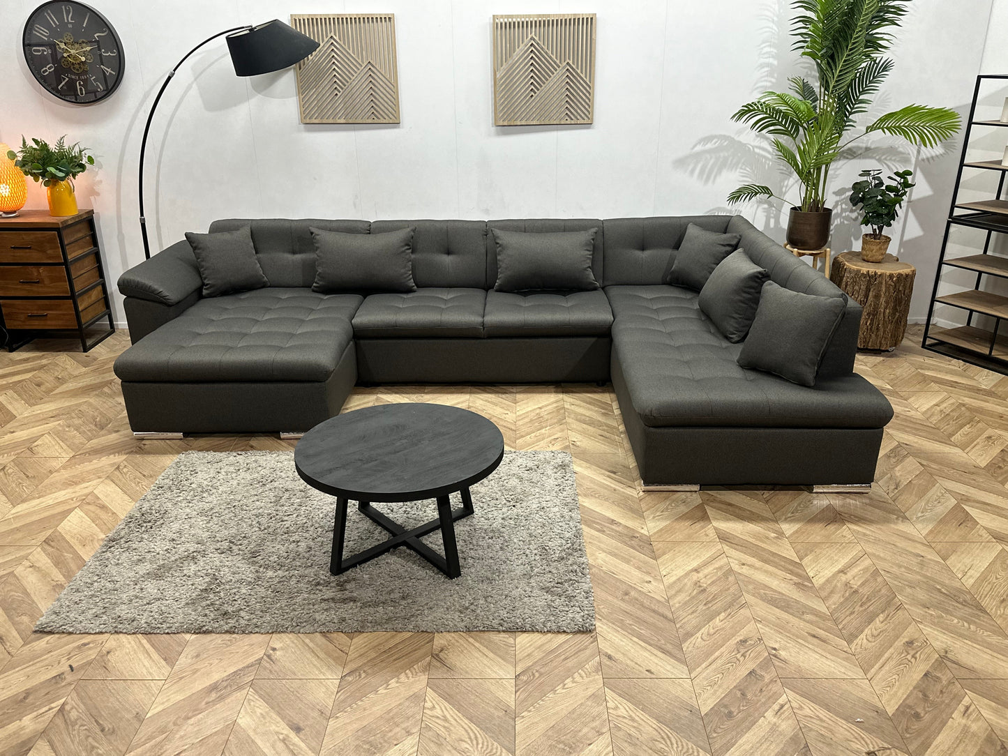 !Showroommodel! Antraciet U Zetel