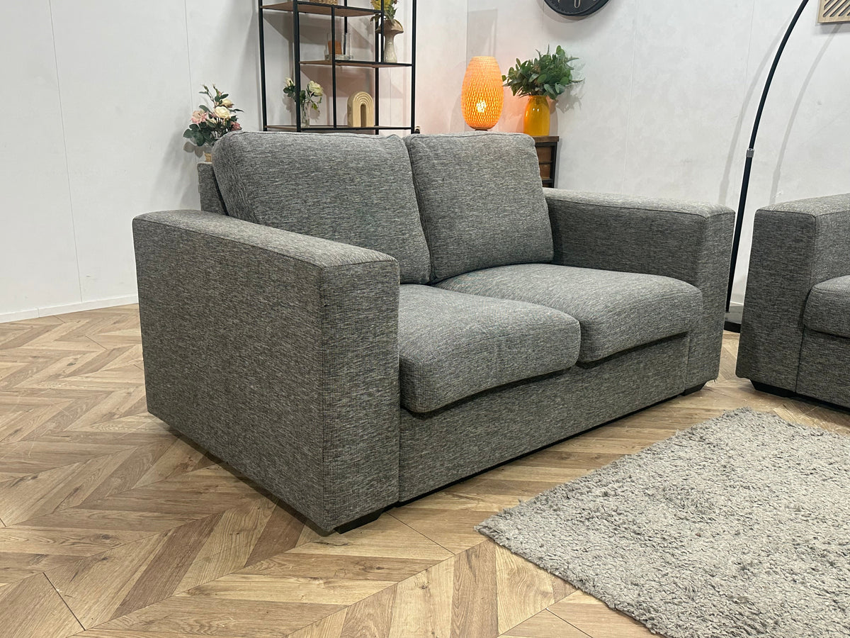 Antraciet Zetels Set ~ Losse Kussens Met Afneembare Hoezen