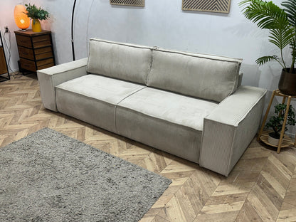!Showroommodel! Witte 2.5-Zits Zetel ~ Slaapfunctie