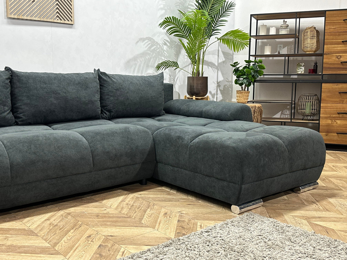 !Showroommodel! Antraciet Velvet U Zetel