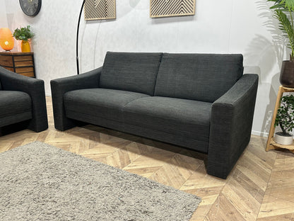 Antraciet Zetels Set ~ Vaste Kussens