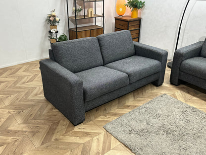 Antraciet Zetels Set ~ Vaste Kussens