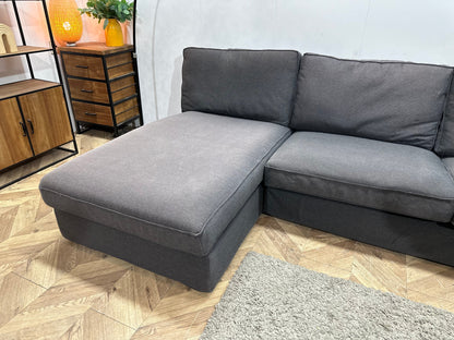 Antraciet Stoffen U Zetel ~ Losse Kussens Met Afneembare Hoezen