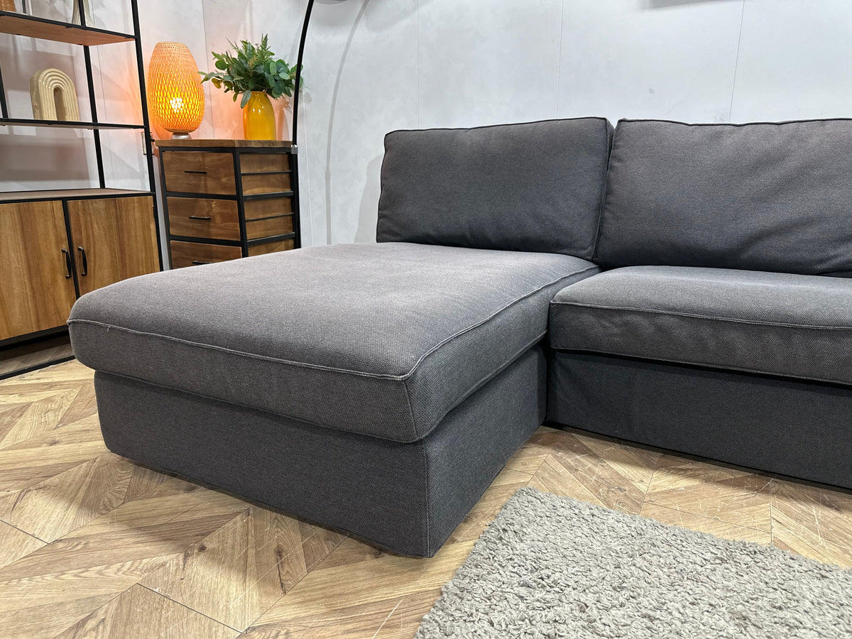Antraciet Stoffen U Zetel ~ Losse Kussens Met Afneembare Hoezen