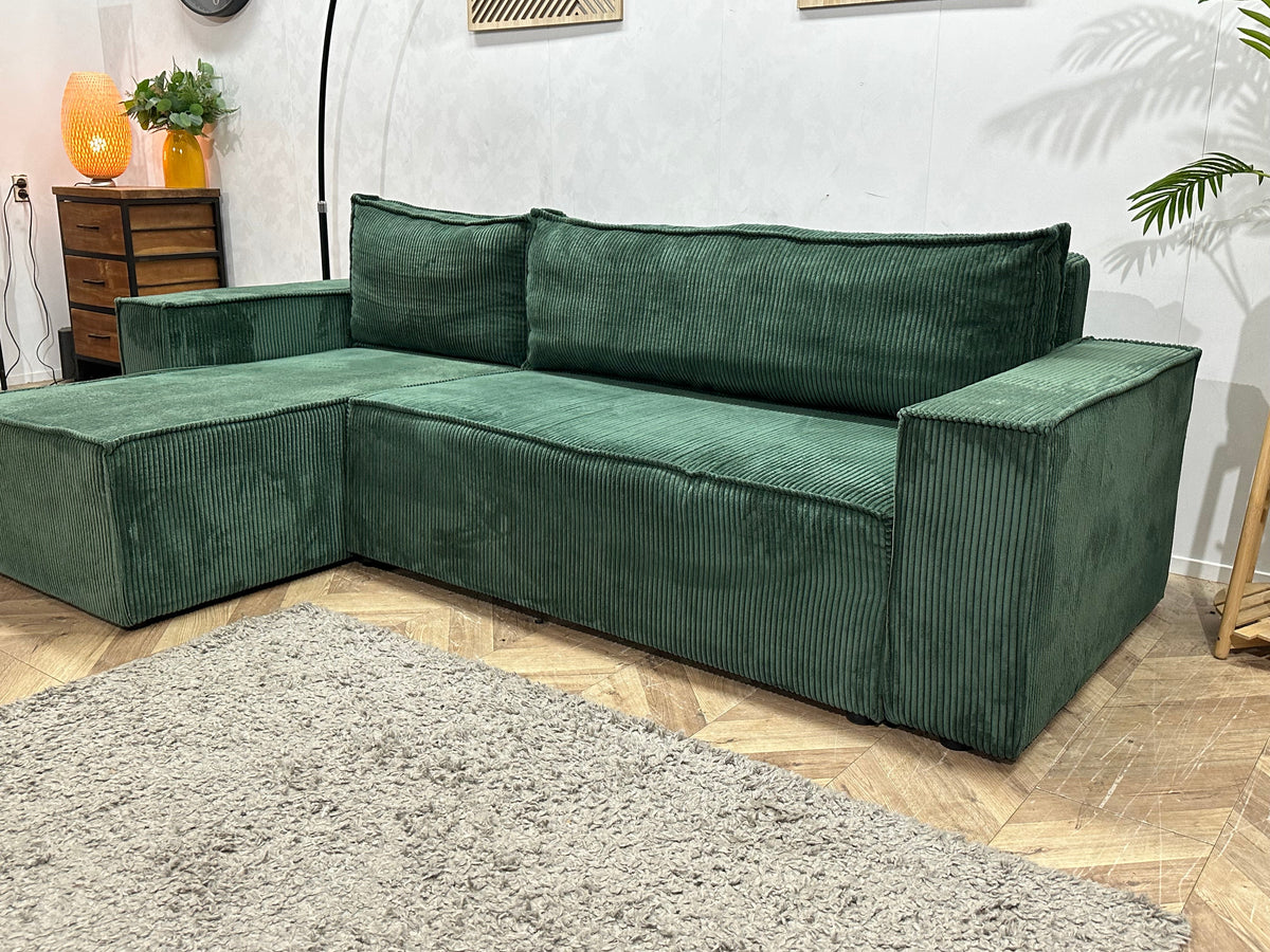 Groene Ribstof Hoekzetel ~ Slaapfunctie