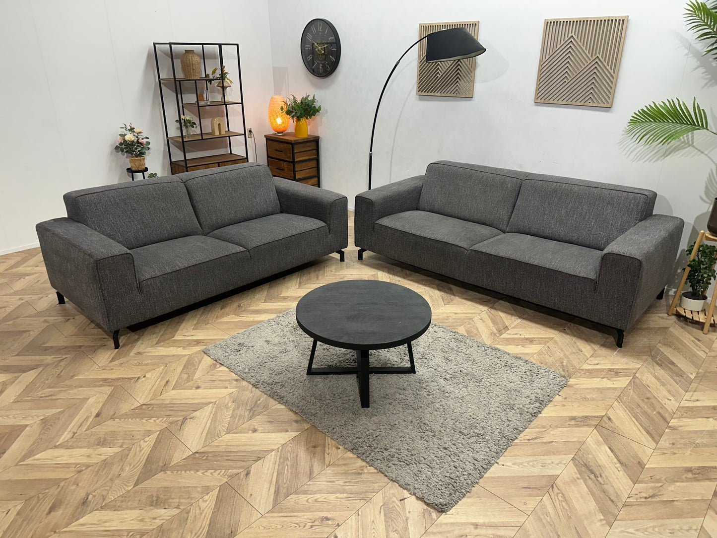 Antraciet Zetels Set ~ Nieuwstaat