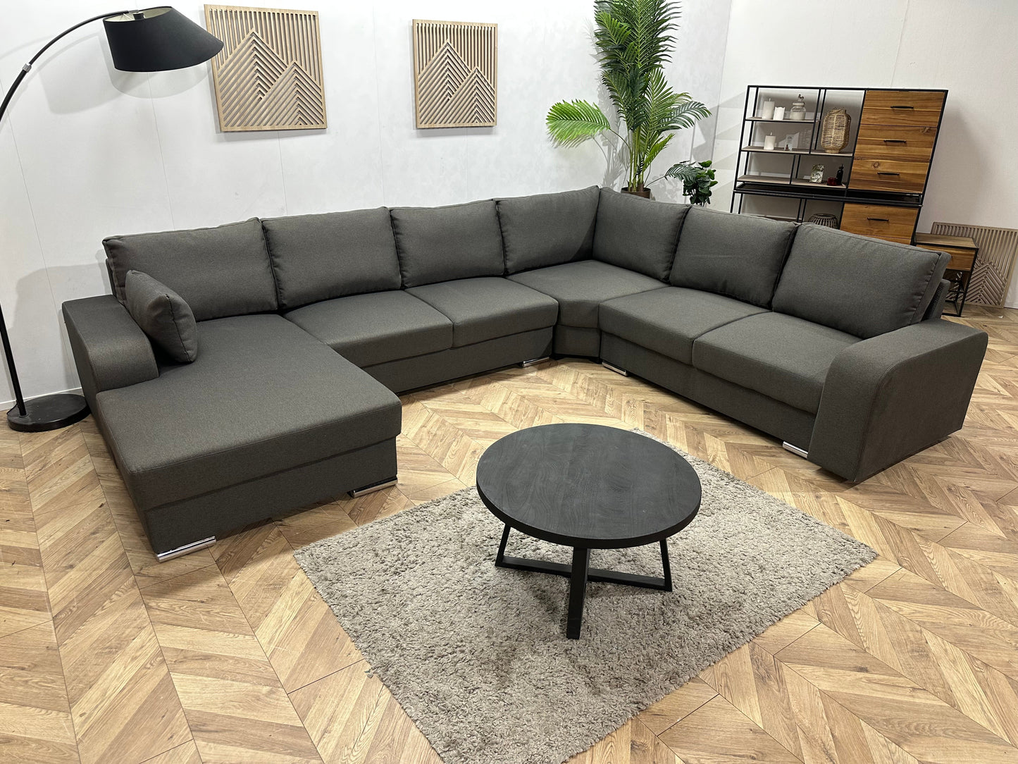 !Showroommodel! Antraciet U Zetel