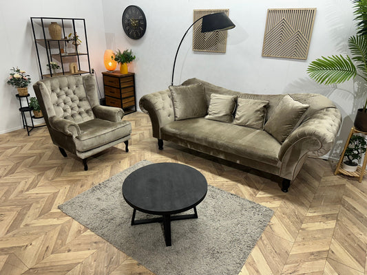 Licht Grijze Velvet ~ Losse Rugkussens Met Afneembare Hoezen