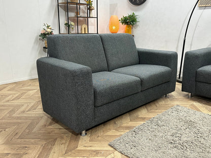 Antraciet Zetels Set ~ Vaste Kussens