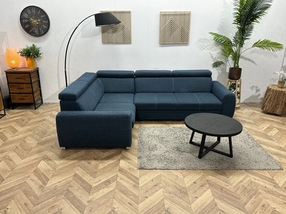 Donker Blauwe Hoekzetel ~ Verstelbare Hoofdsteunen