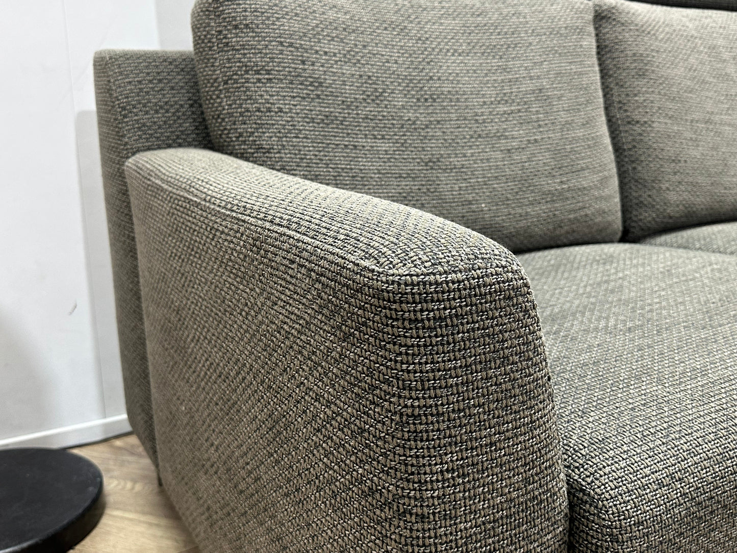 Topform Antraciet Hoekzetel ~ Losse Rugkussens Met Afneembare Hoezen