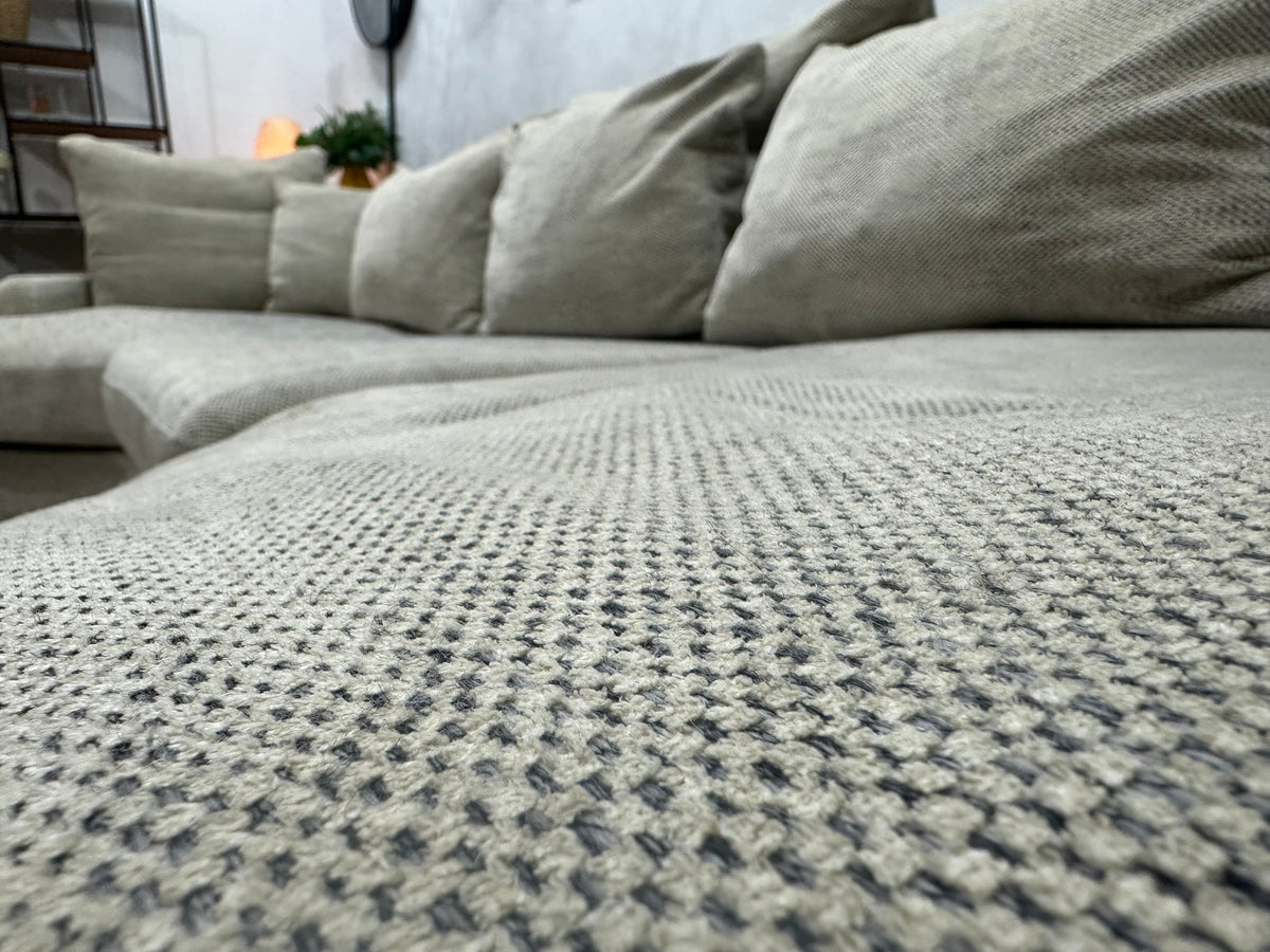 Crème/Beige Design U Zetel ~ Losse Kussens Met Afneembare Hoezen