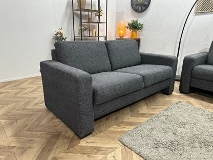 Antraciet Zetels Set ~ Vaste Kussens