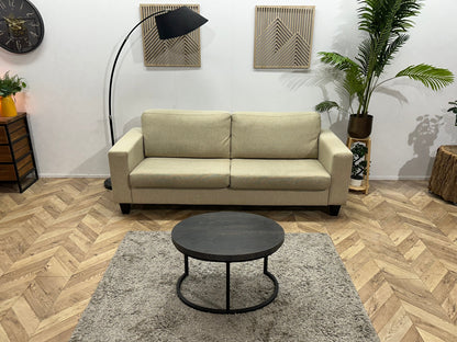 Trendhopper Beige 2.5-Zits Zetel ~ Losse Kussens Met Afneembare Hoezen