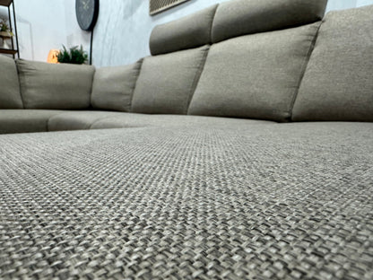 Beige U Zetel ~ Losse Rugkussens Met Afneembare Hoezen