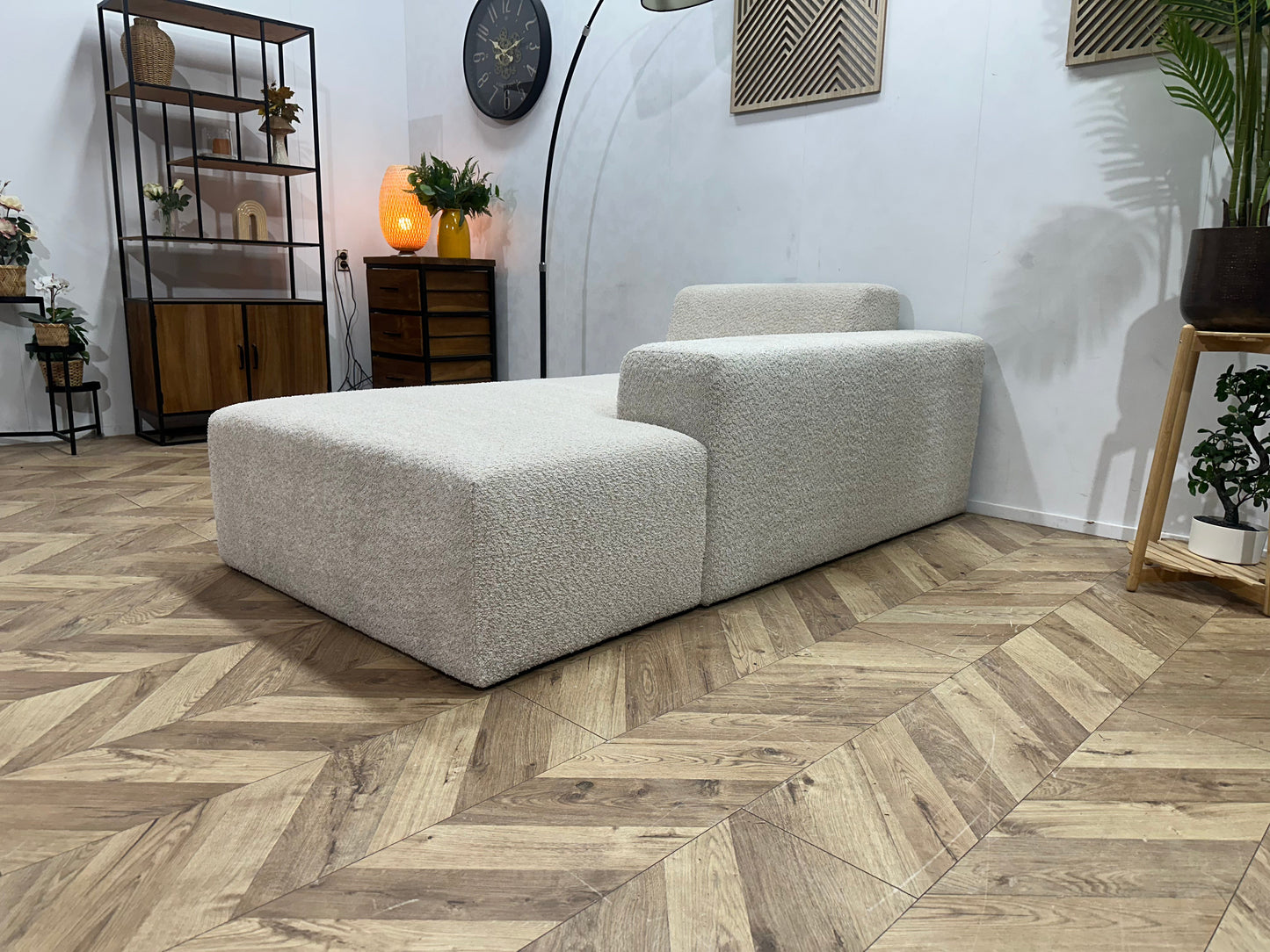 !Showroommodel! Crème Design Zetel ~ Vaste Kussens