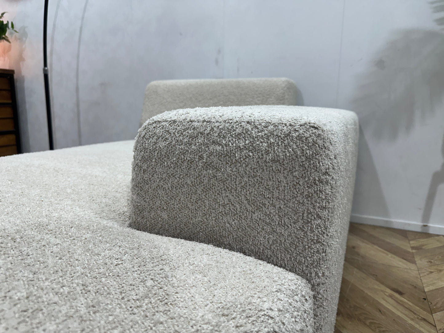 !Showroommodel! Crème Design Zetel ~ Vaste Kussens