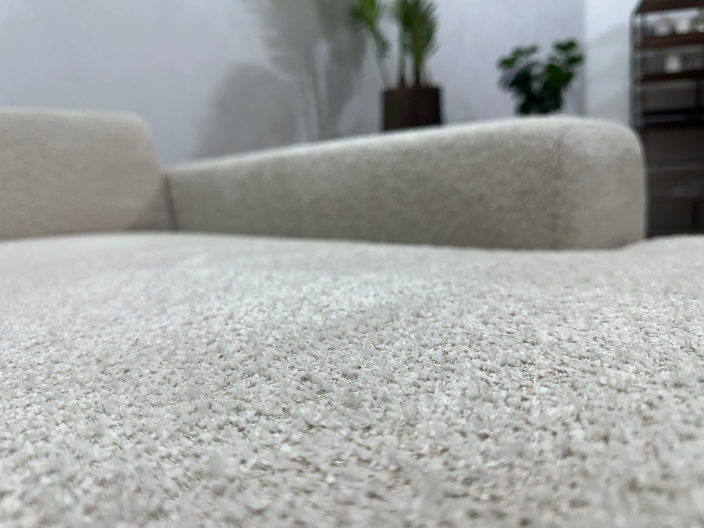 !Showroommodel! Crème Design Zetel ~ Vaste Kussens